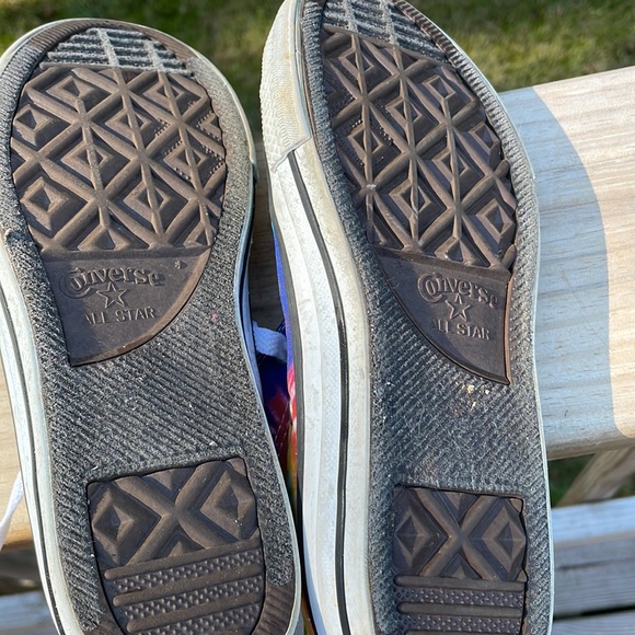 Converse Tie Dye Chuck Taylor All Star Sneakers Size 3 - Picture 9 of 10